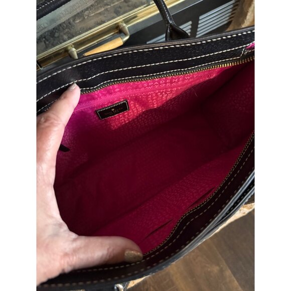 Kate Spade Tote Leather Laptop Bag With Dust Bag Excellent Con - Picture 7 of 8